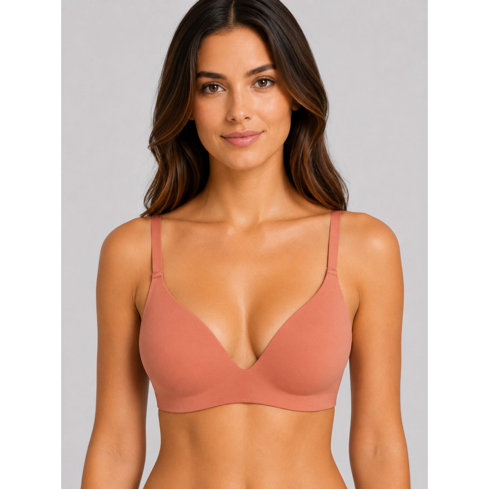 Knix Infinity Bra The Knix Fit In Pink Ginger M